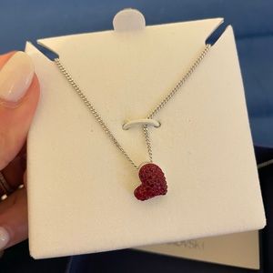 Swarovski Red Heart Necklace